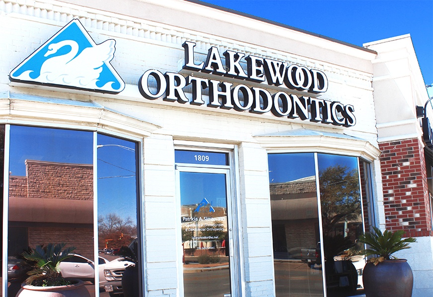 Lakewood Orthodontics front doors